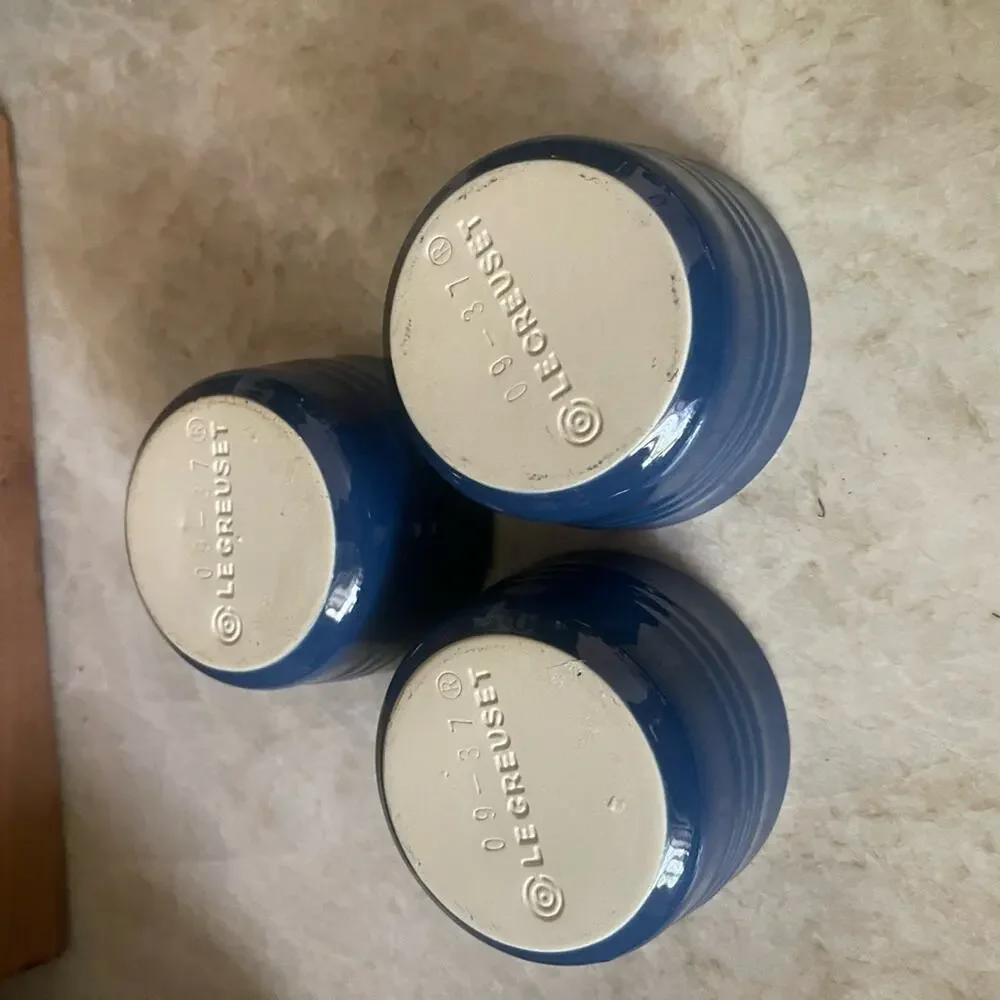 Le Creuset set three